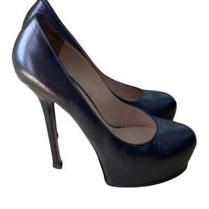 Yves Saint Laurent 120mm tribute leather pumps